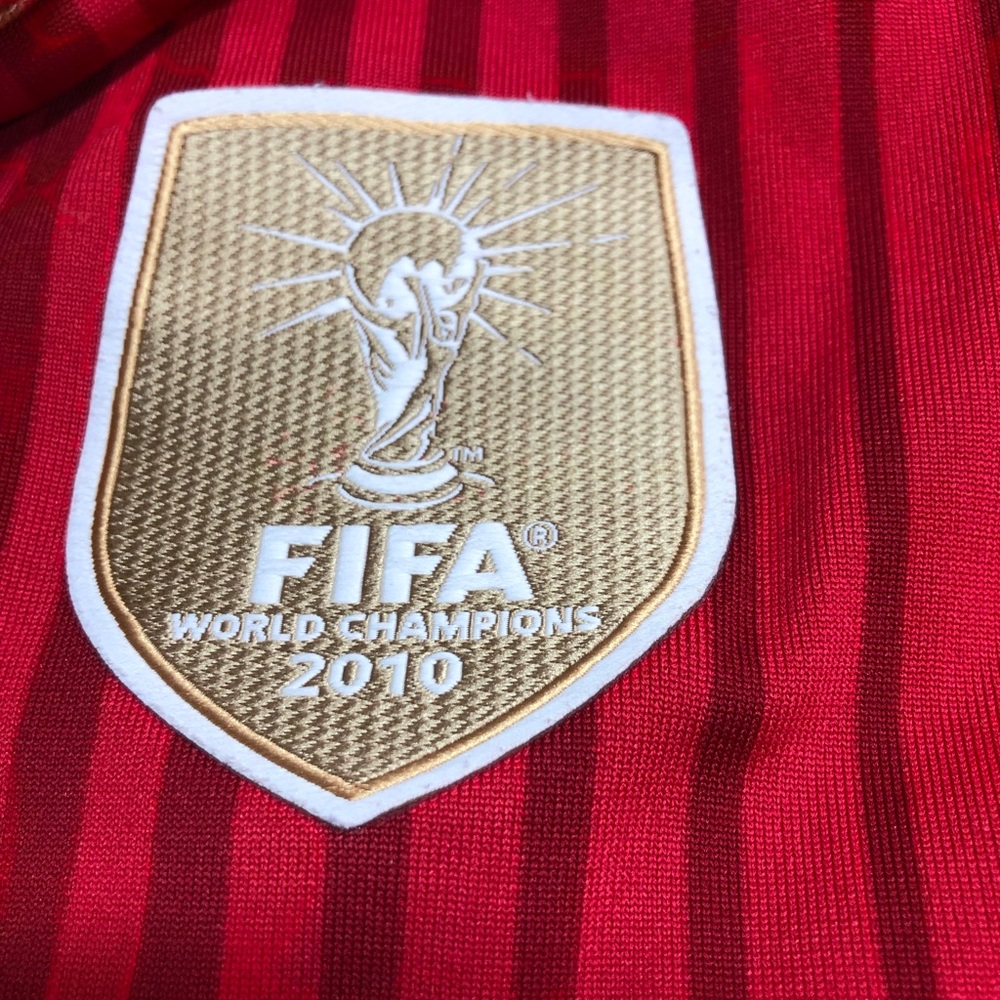 Spain Team World Cup 2014 2015 Home Football Shirt Soccer Jersey Adidas Men Sz M - Picture 15 of 16